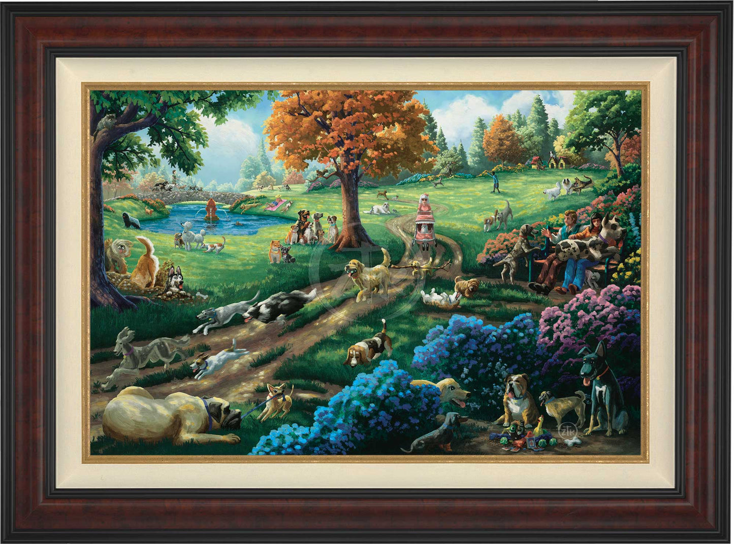 Poe's Park - Limited Edition Canvas