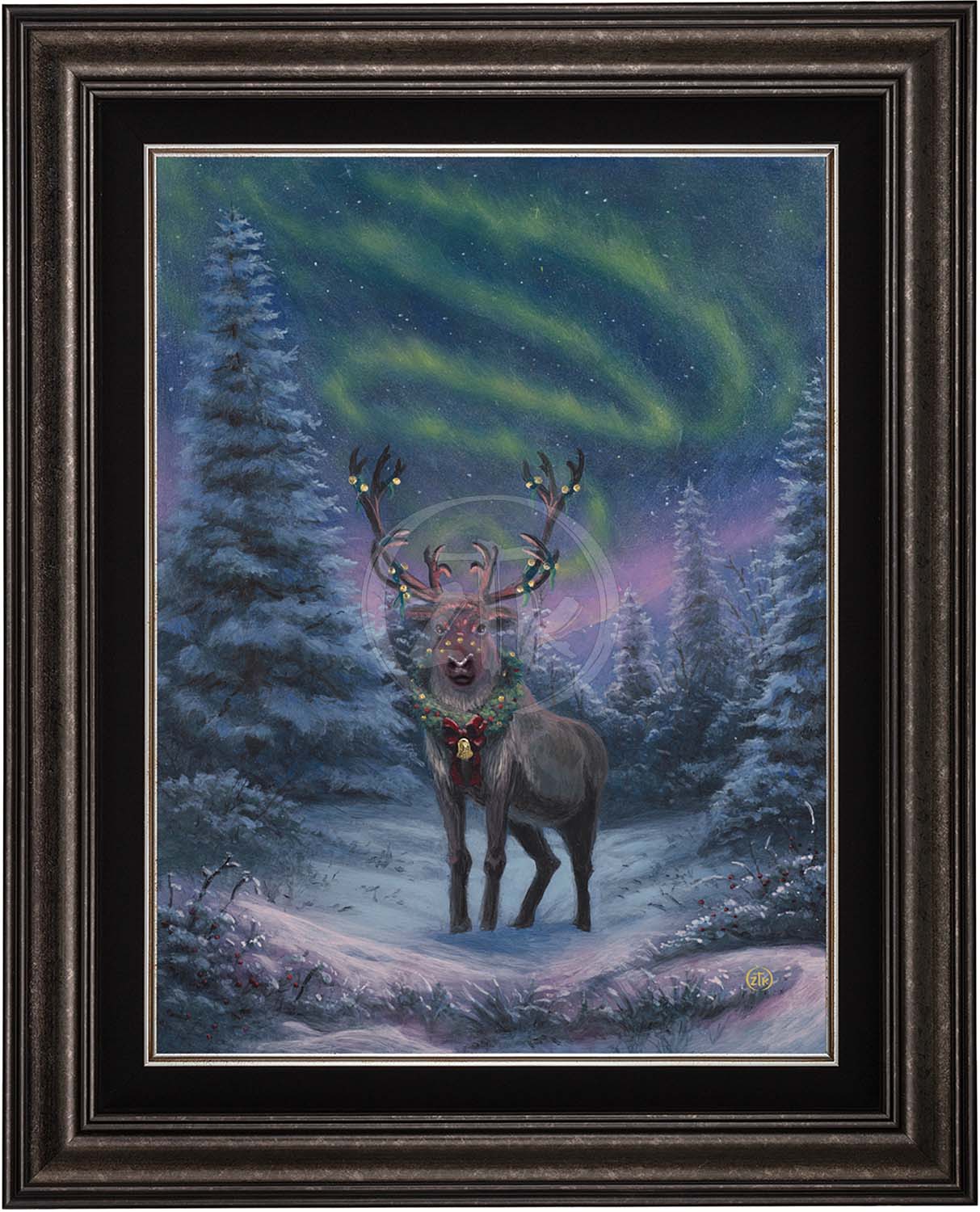 A Reindeer's Finery - Limited Edition Canvas