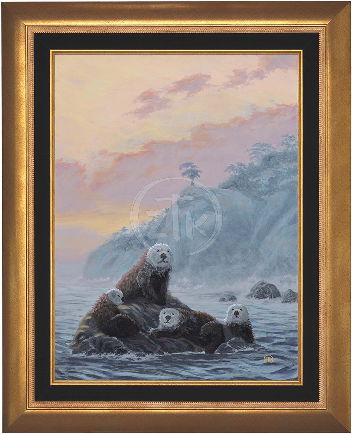 Rockin' Otters - Limited Edition Canvas