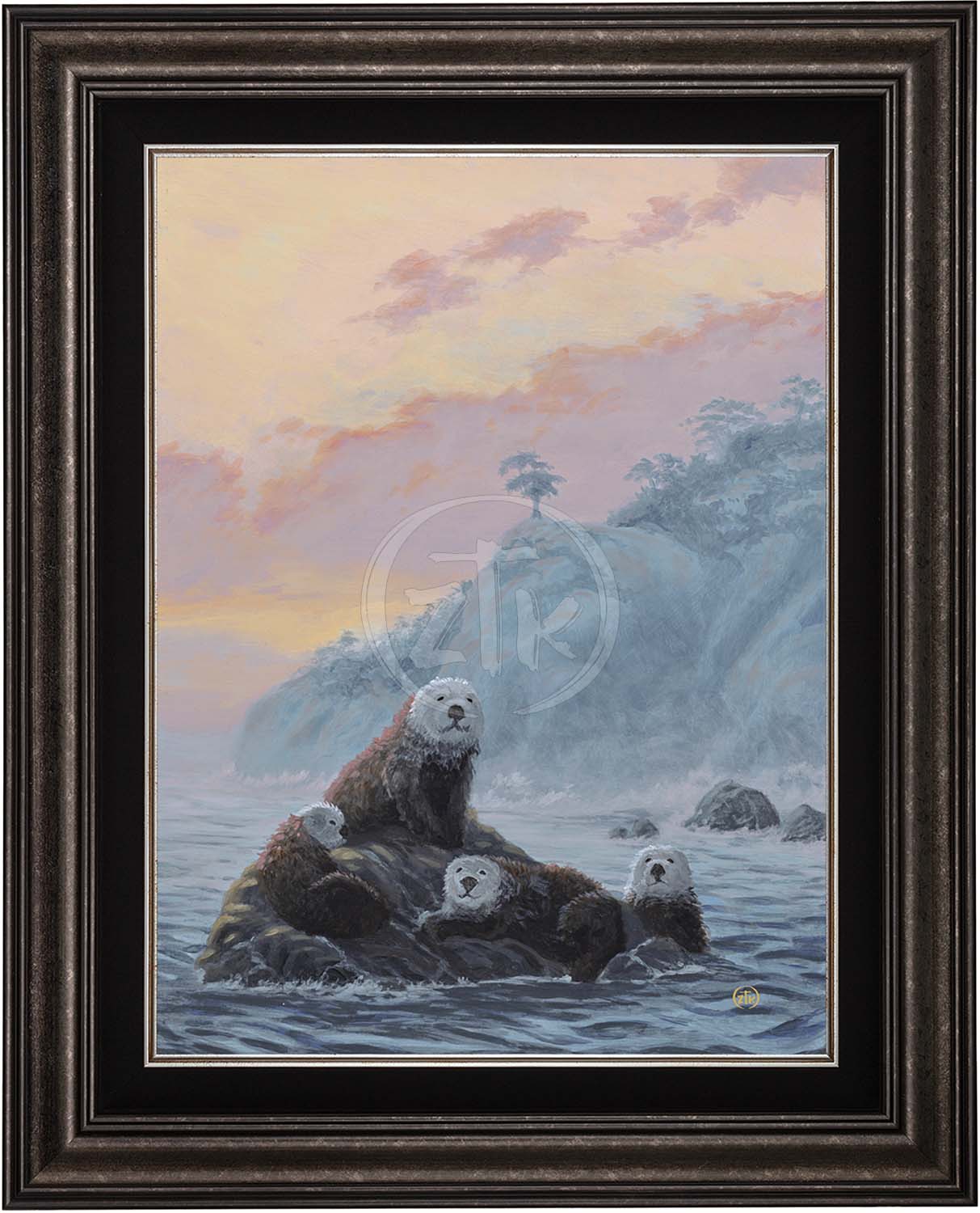 Rockin' Otters - Limited Edition Canvas