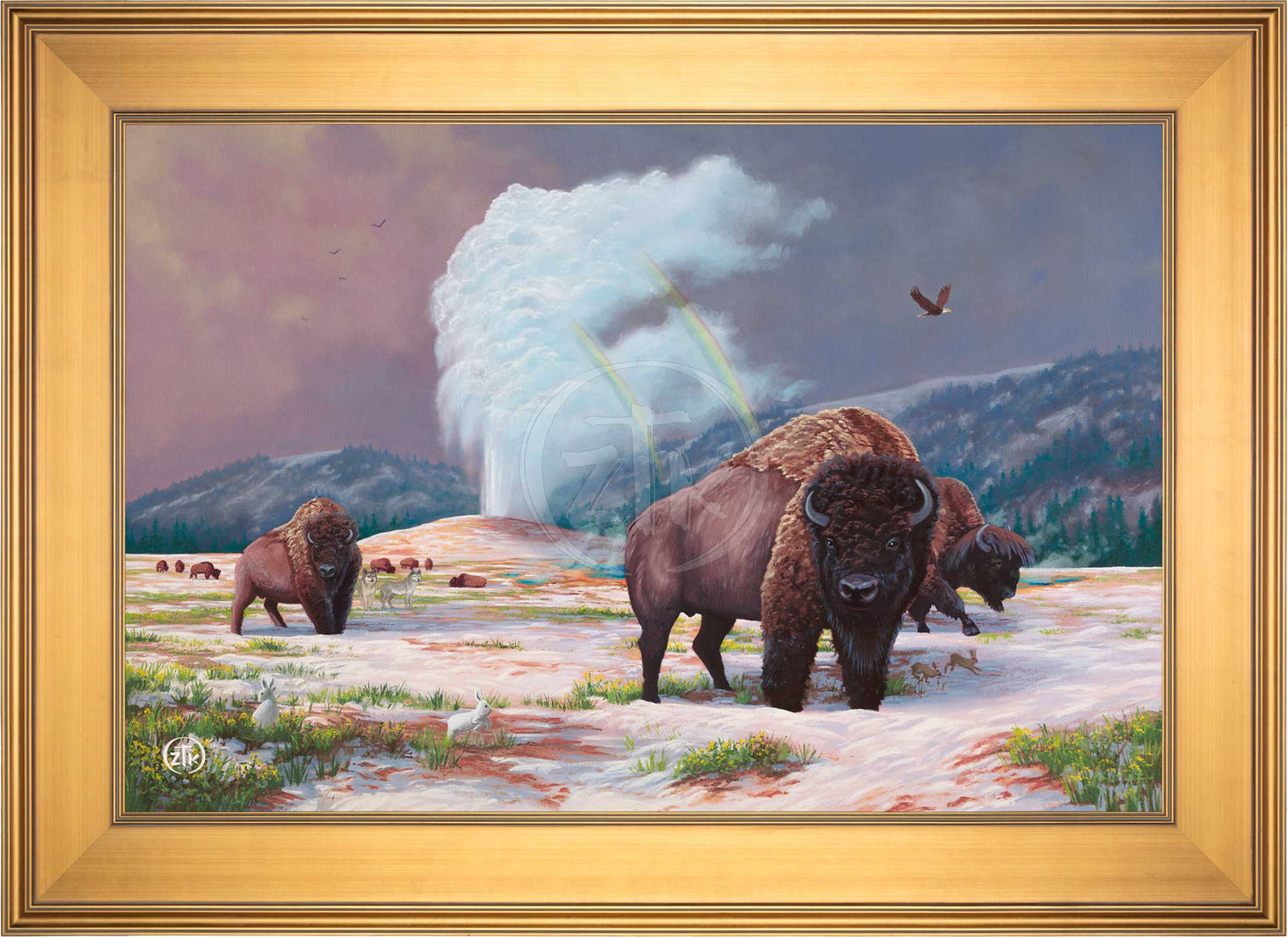 Spirt of Yellowstone - Limited Edition Canvas