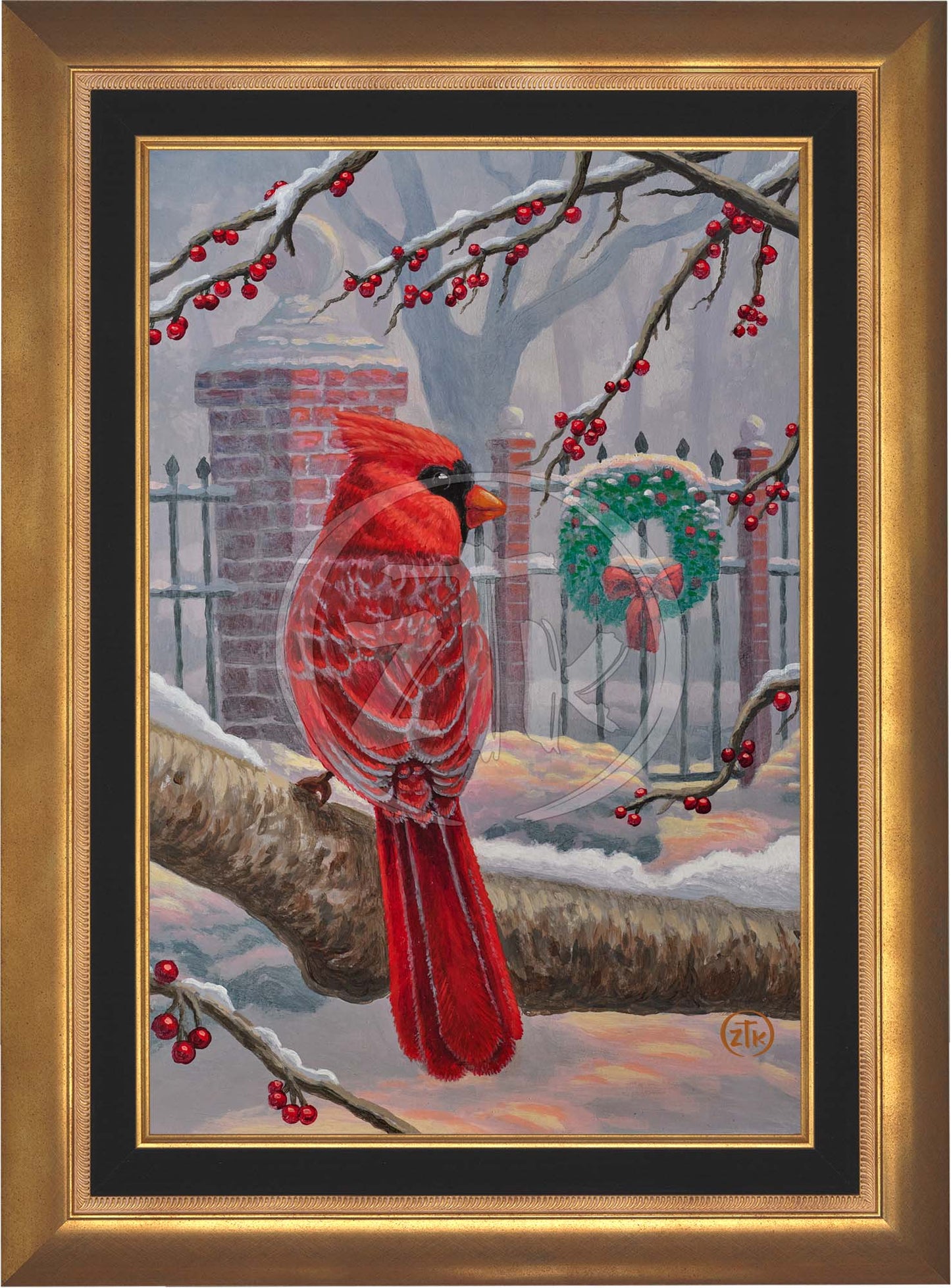 Winter Red - Limited Edition Canvas