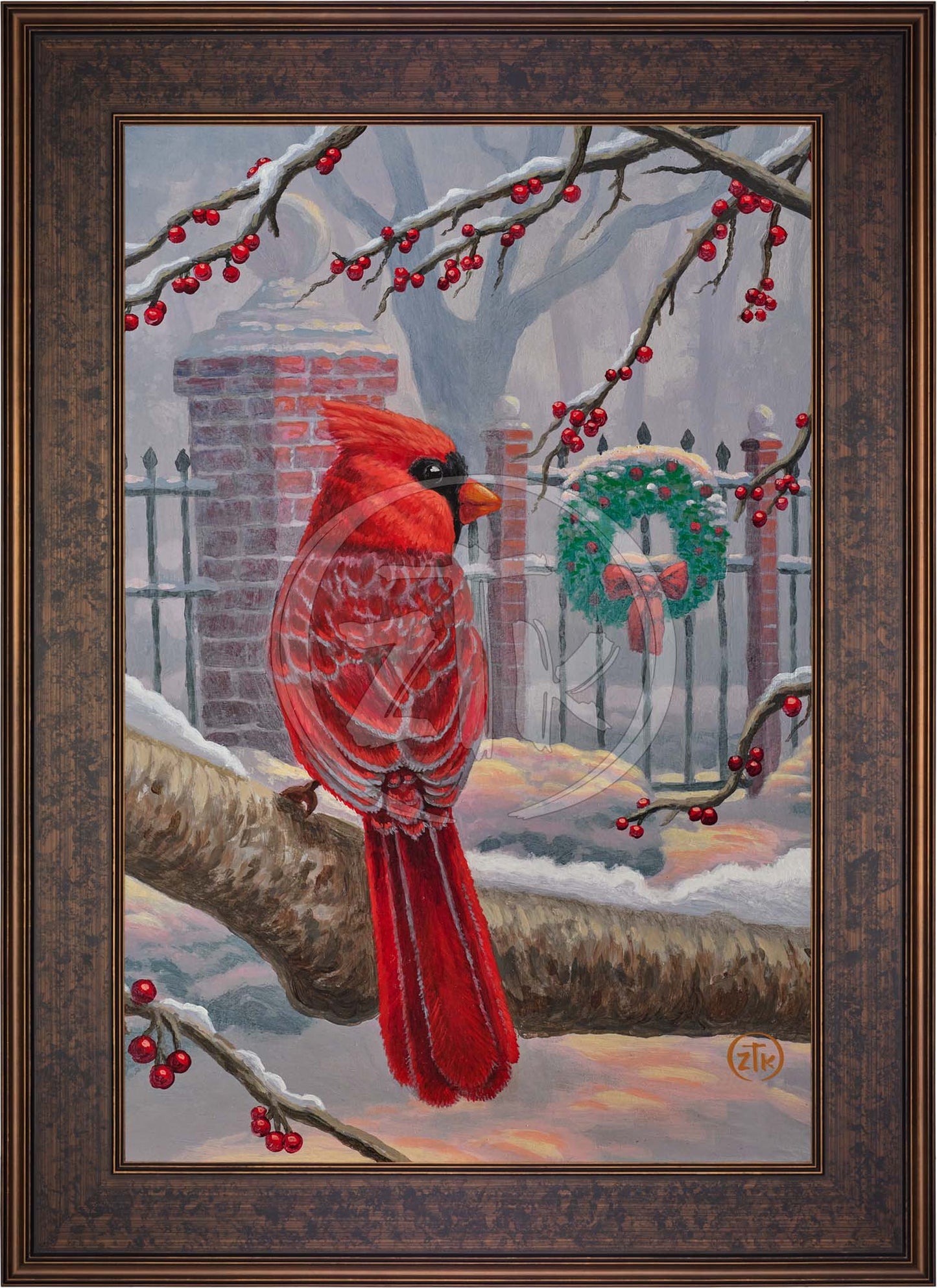 Winter Red - Limited Edition Canvas
