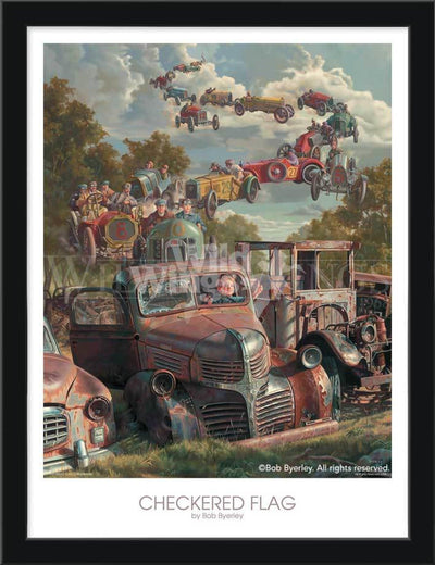 Checkered Flag Art Collection - Wild Wings