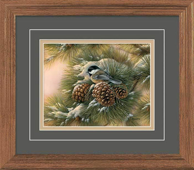 December Dawn—Chickadee Art Collection - Wild Wings