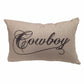 Cowboy Pillow - Wild Wings