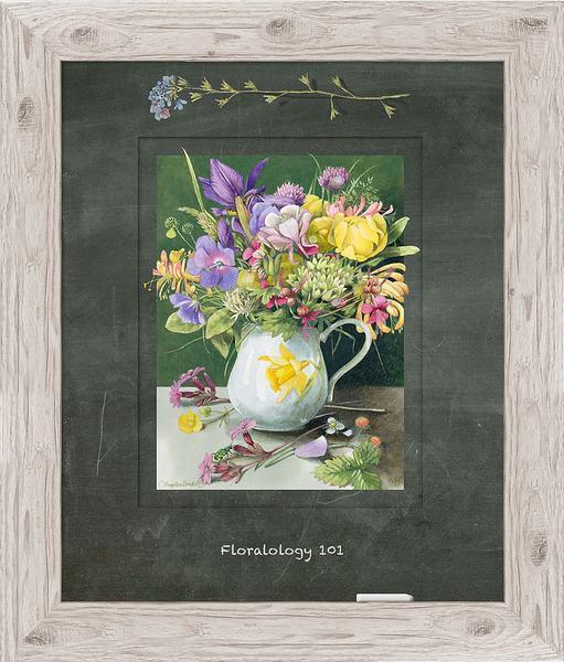 Daffodil Vase Framed Print - Wild Wings