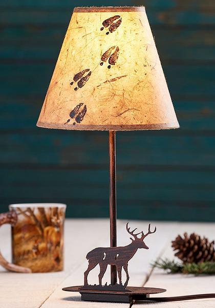 Northwoods Deer Accent Lamp - Wild Wings