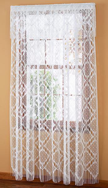 Diamond Lace Window Panel (Set&nbsp;of&nbsp;2) - Wild Wings