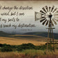 Direction - Windmill 12" x 18" Wood Sign - Wild Wings