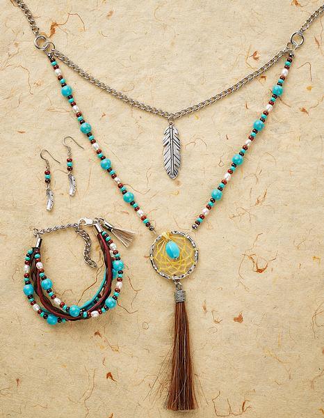 Dream Catcher and Feather Jewelry Collection - Wild Wings