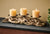 Driftwood Triple Candle Holder - Wild Wings