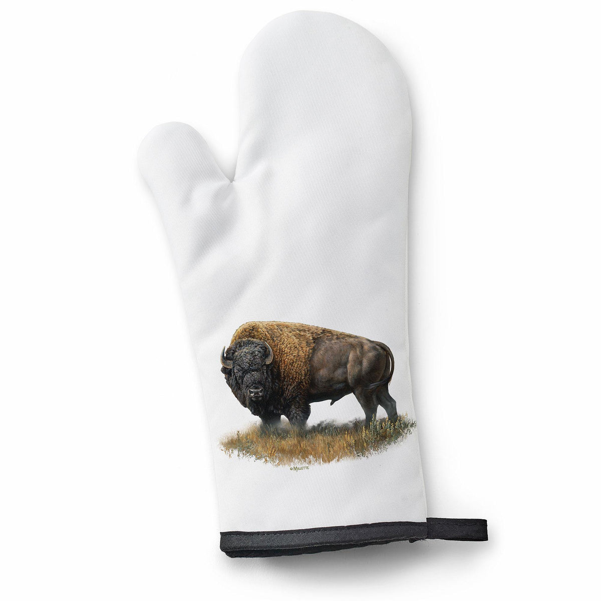 Dusty Plains—Bison Oven Mitt - Wild Wings