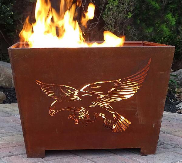 Eagle Fire Pit - Wild Wings
