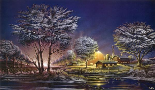 Early Morning Frost Limited Edition Print - Wild Wings