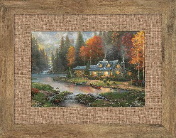 Evening at Autumn Lake Framed Print - Wild Wings