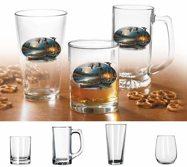Evening Glow Glassware Collection - Wild Wings