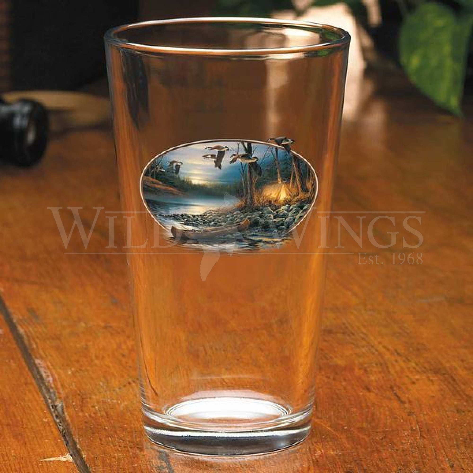 Evening Glow Mixer Glasses (Set&nbsp;of&nbsp;4) - Wild Wings