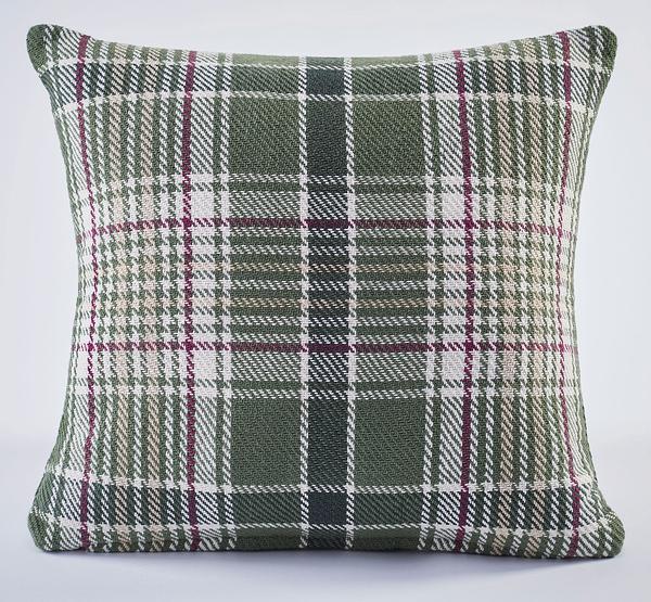 Evergreen Pines Plaid Pillow - Wild Wings