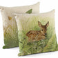 Waiting for Mom - Fawn 18" Decorative Pillow - Wild Wings