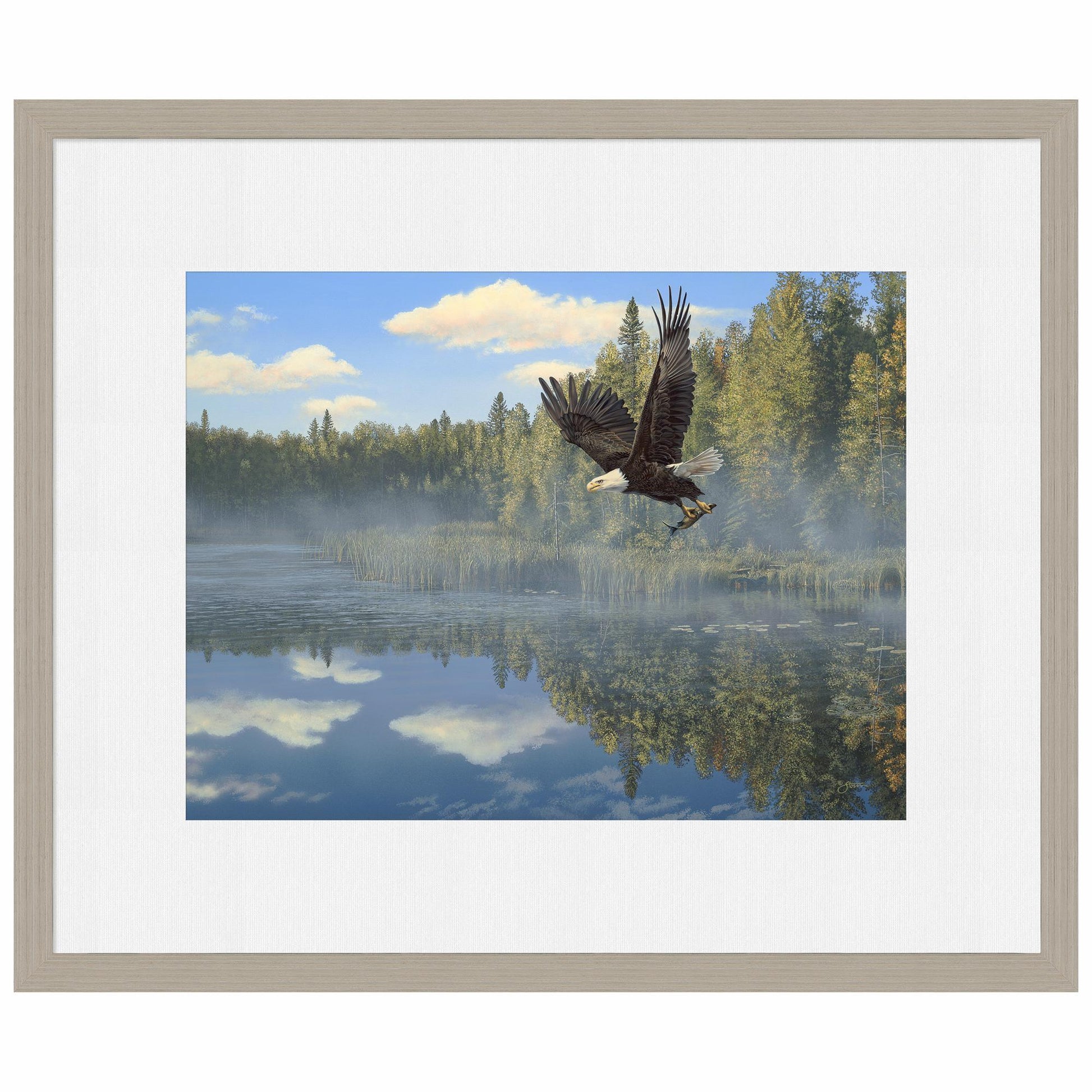 Union Mist Limited Edition Paper Print - Wild Wings