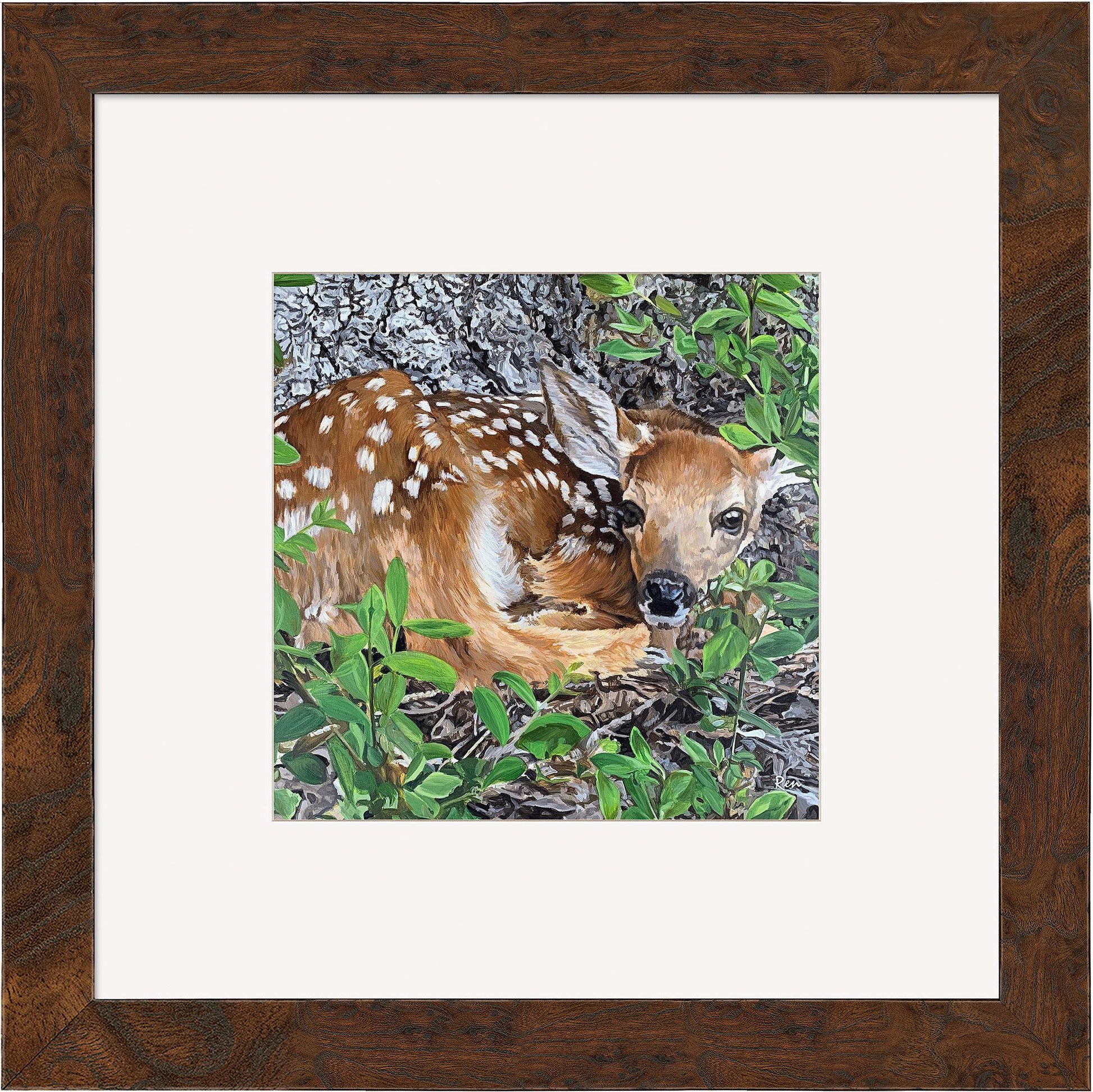 Woodland Wonder—Fawn Contempo Square - Wild Wings
