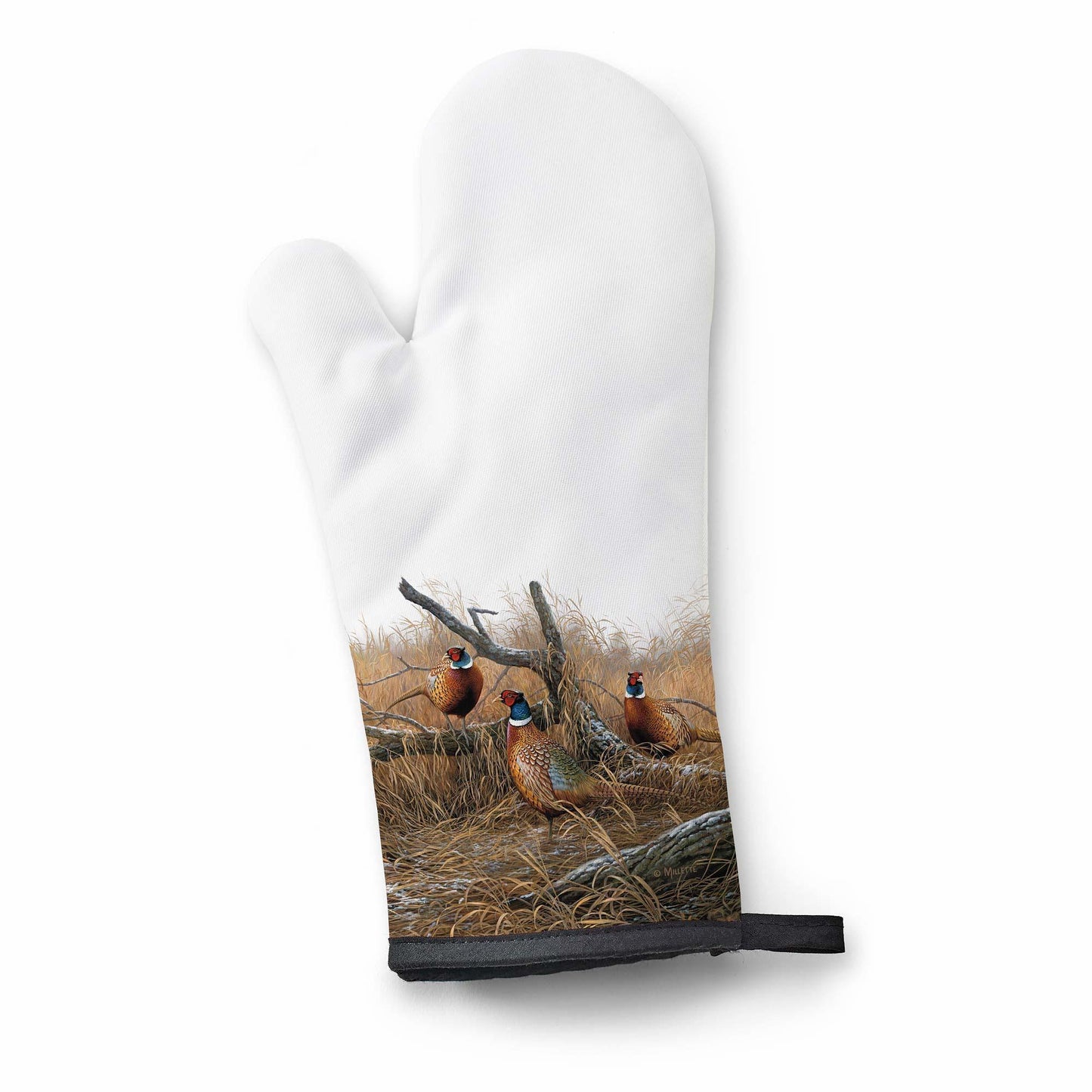 First Dusting—Pheasants Oven Mitt - Wild Wings