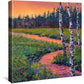 Flowing Into the Morning Gallery Wrapped Canvas - Wild Wings