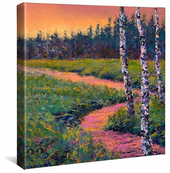Flowing Into the Morning Gallery Wrapped Canvas - Wild Wings