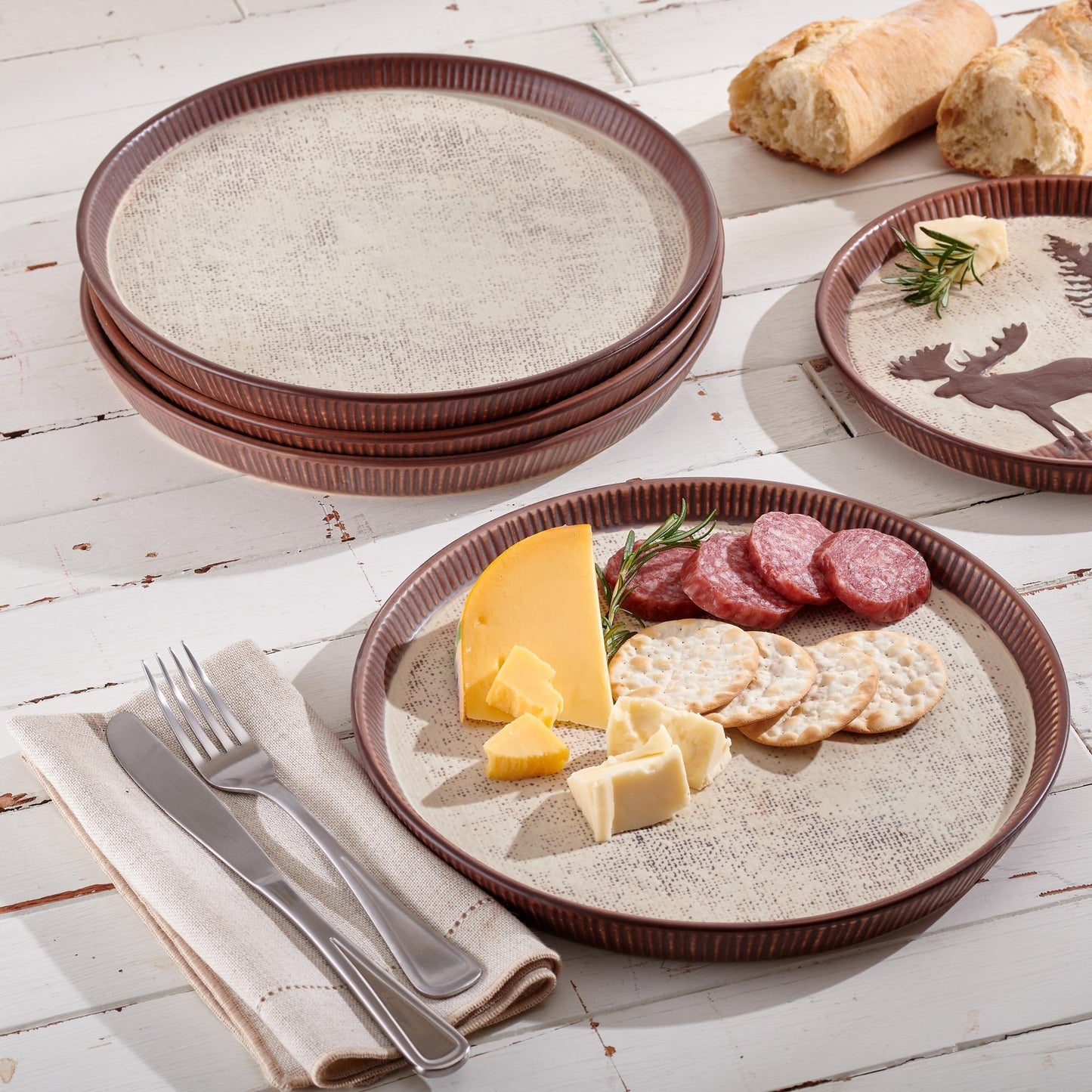 Forest Trails Dinner Plates (Set&nbsp;of&nbsp;4) - Wild Wings