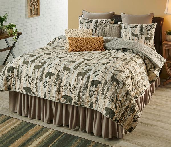 Outdoor Silhouettes Bedding Set (King) - Wild Wings