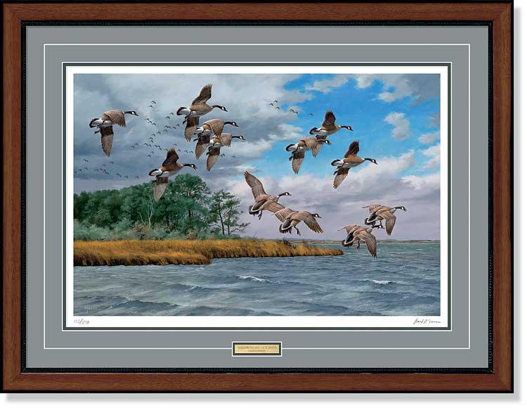 Waterfowling Hot Spots—Canada Geese Art Collection - Wild Wings