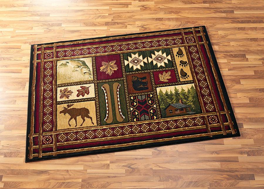 Cabin Chalet Area Rug - Wild Wings