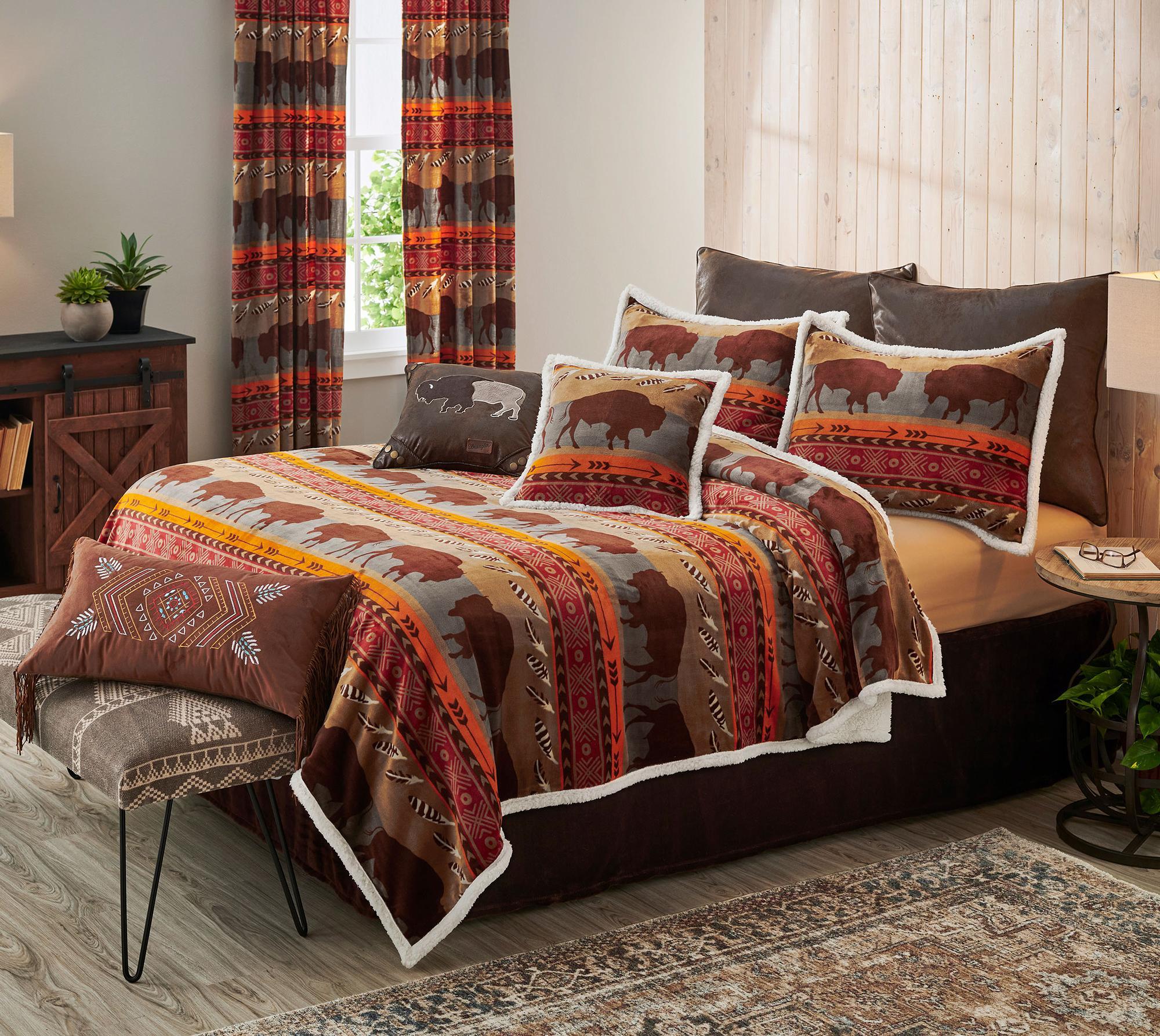 High Plains Bison Bedding Collection - Wild Wings