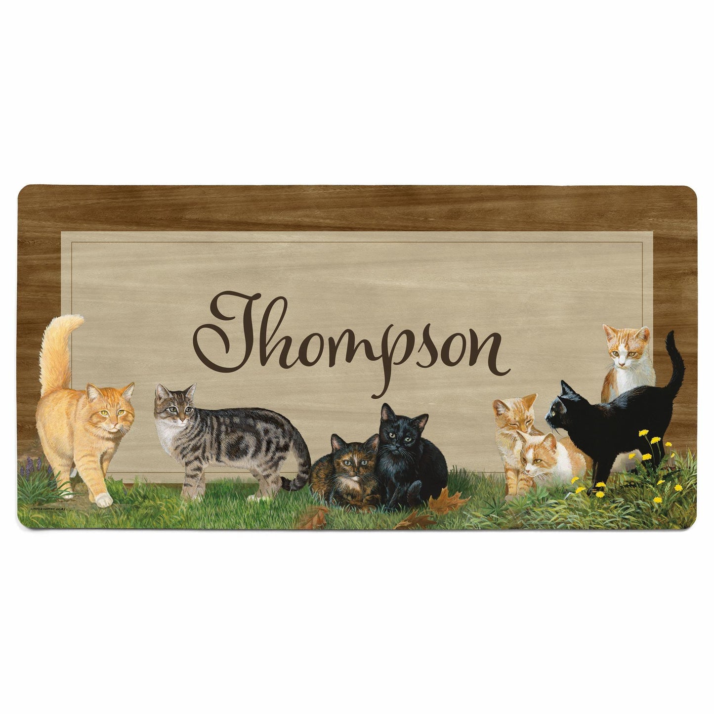 Hole in the Wall Gang—Kittens Floor Mat - Wild Wings