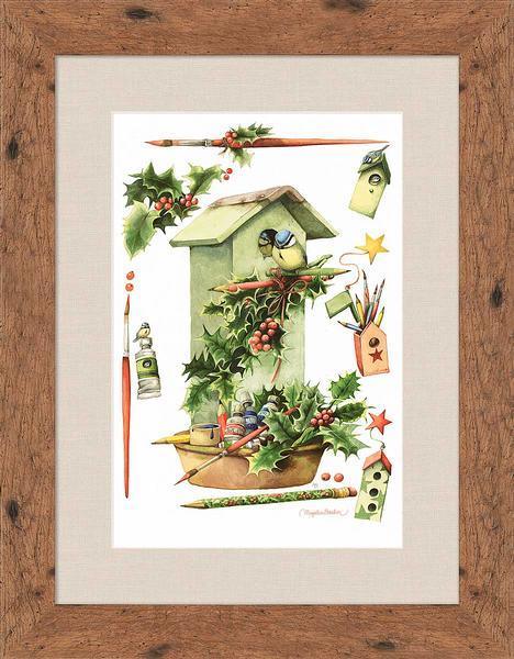 Home for the Holidays Framed Print - Wild Wings