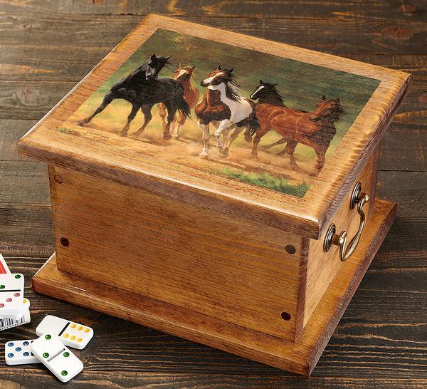 Home Run—Horse Storage Chest - Wild Wings