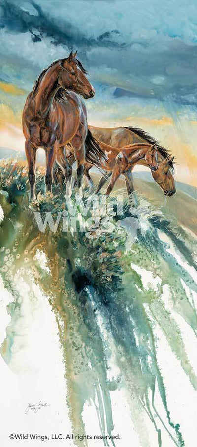 Wind in the Sage—Horses Art Collection - Wild Wings
