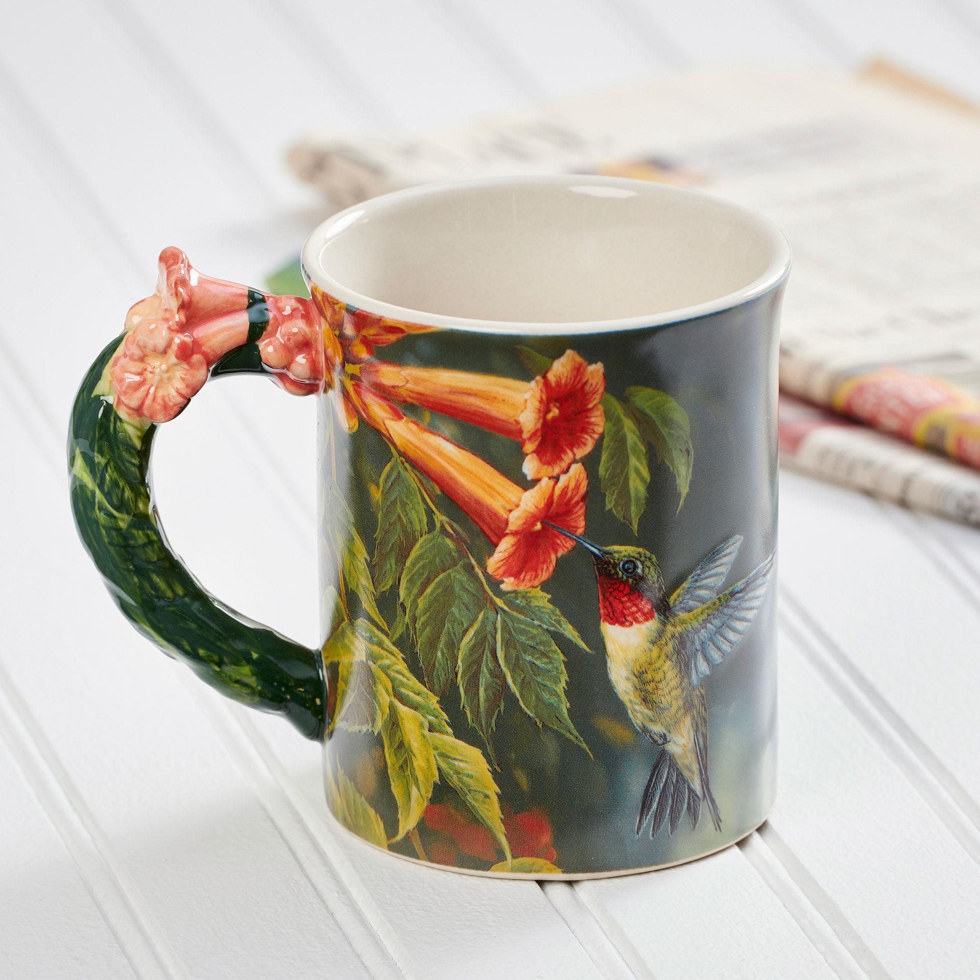 Hummingbird Fleurettes Gift-boxed Mug