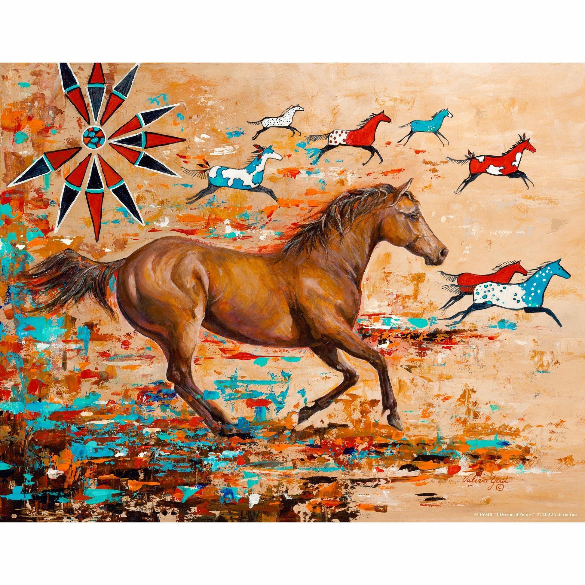 Race the Wind Standard Art Print - Wild Wings