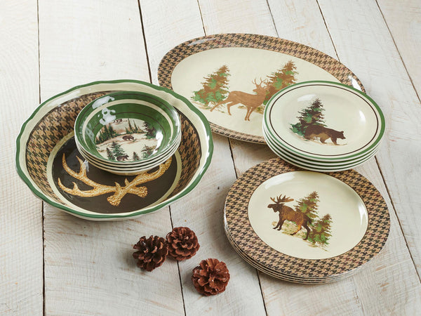 Black Hills Lodge Dinnerware Set – Wild Wings