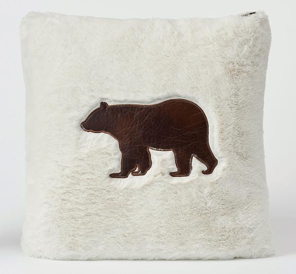 Bear Shearling Pillow - Wild Wings