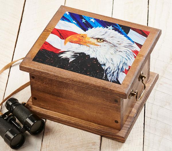 LEt Freedom Ring—Bald Eagle Storage Chest - Wild Wings