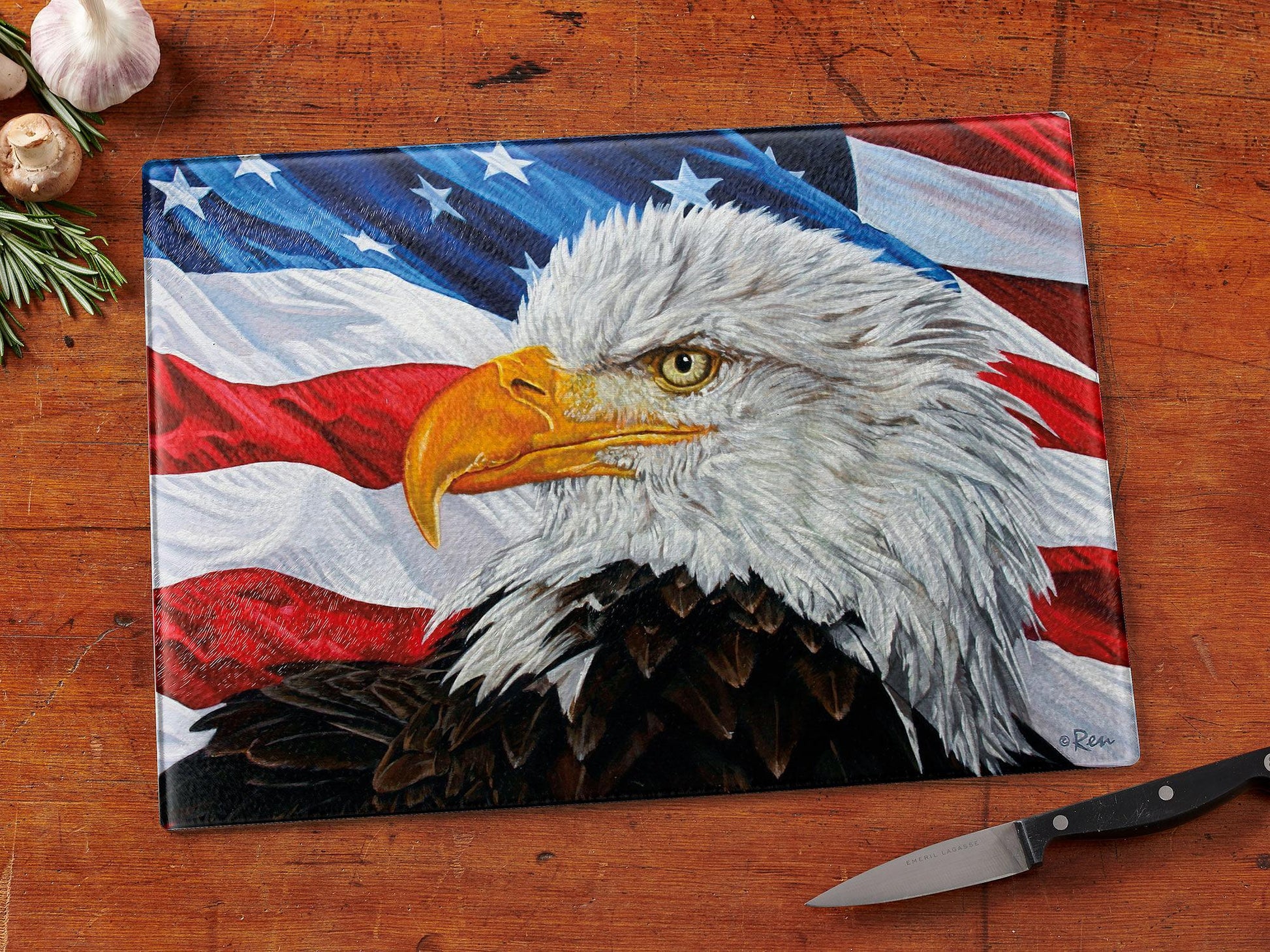 Let Freedom Ring Cutting Board - Wild Wings