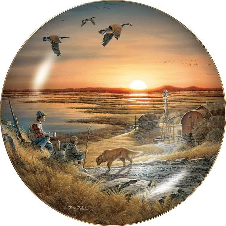 Lifetime Companions Collector Plate - Wild Wings