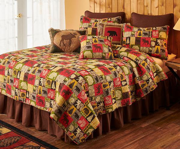 Little Cabin in the Woods Bedding Set (King) - Wild Wings