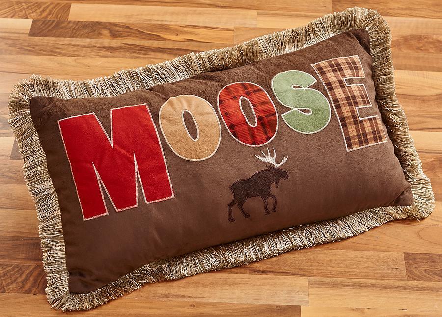 Moose Pillow - Wild Wings