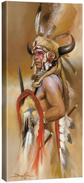 Look of War Gallery Wrapped Canvas - Wild Wings