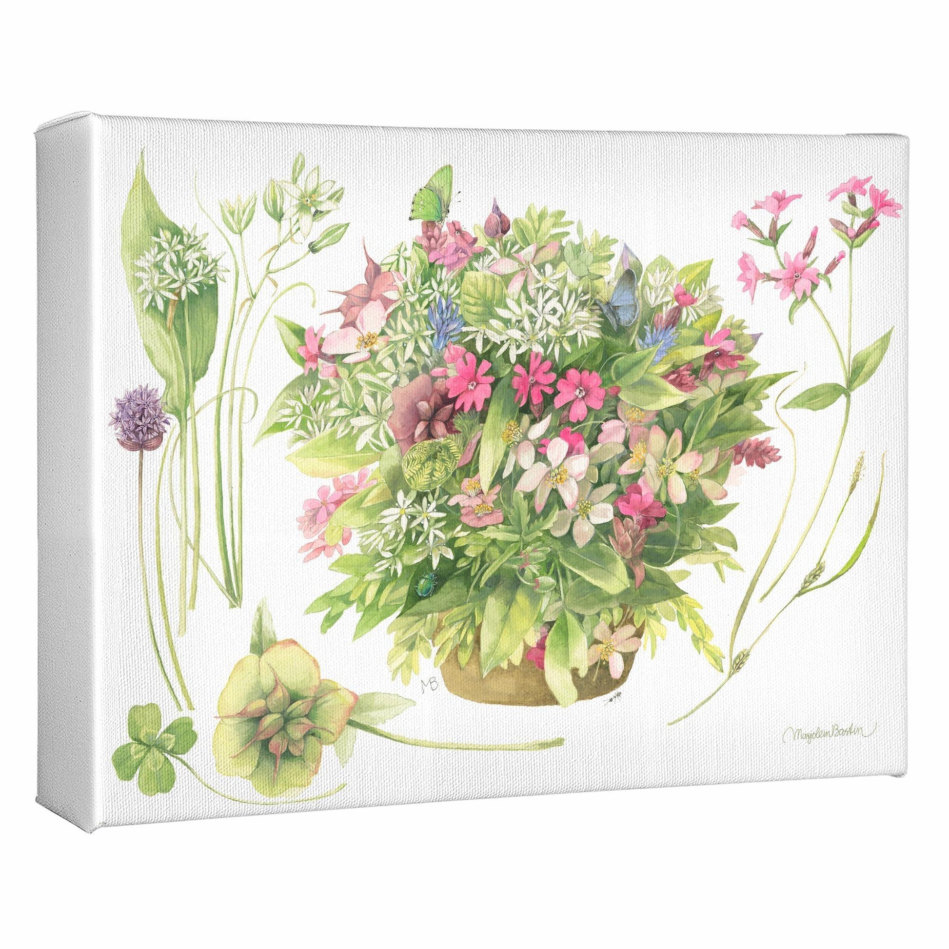 Merel's Bouquet Gallery Wrapped Canvas - Wild Wings