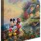 Mickey and Minnie Sweetheart Cove Gallery Wrapped Canvas - Wild Wings